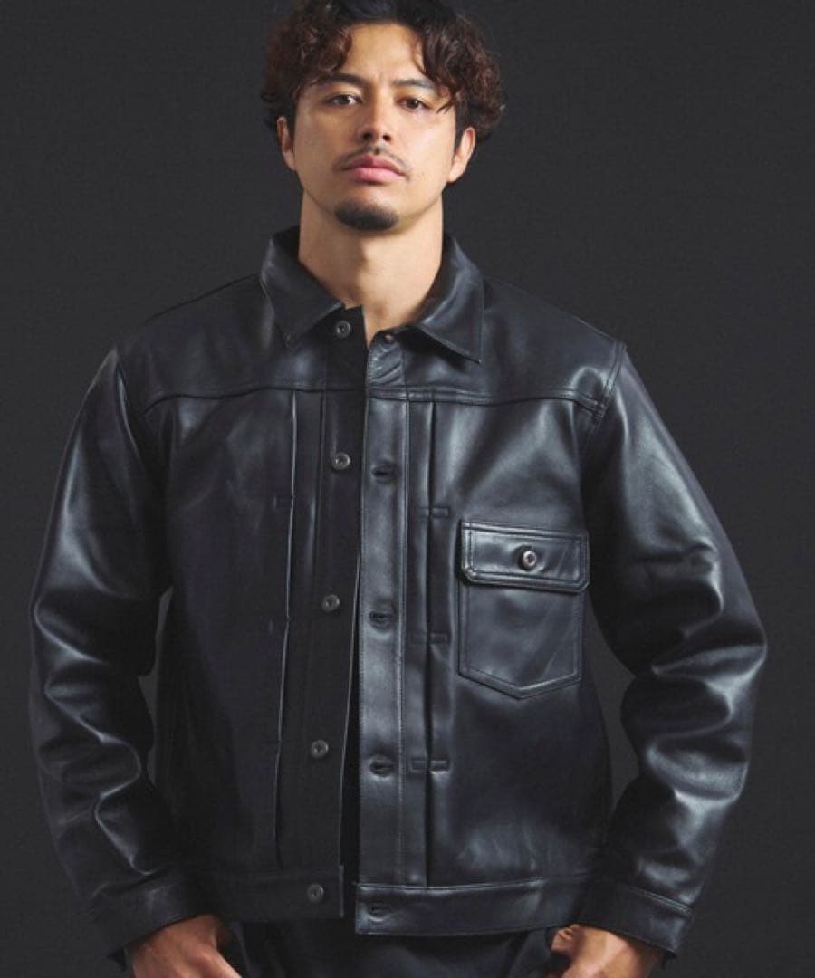 早い者勝ち!! Schott シープレザー 1st TRACKER JACKET