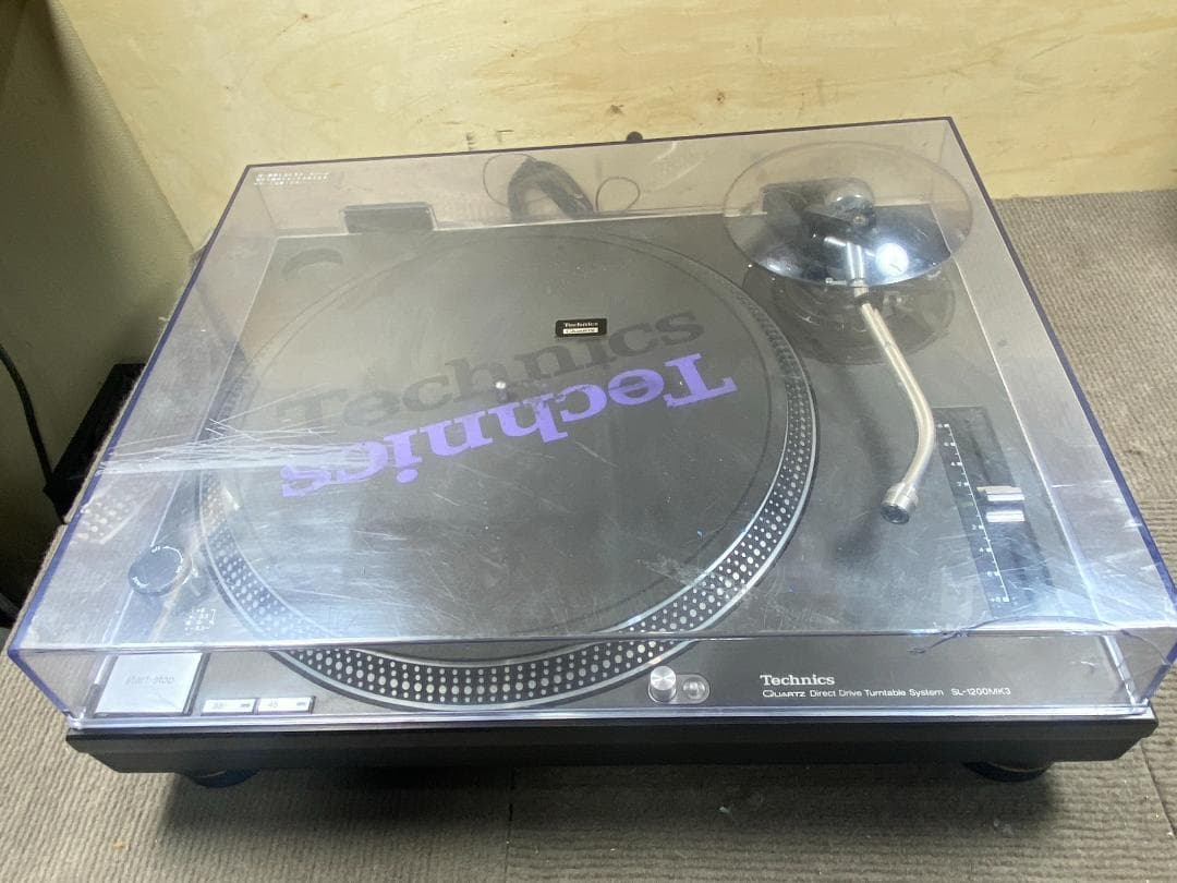 611 technics SL-1200mk3 ターンテーブル