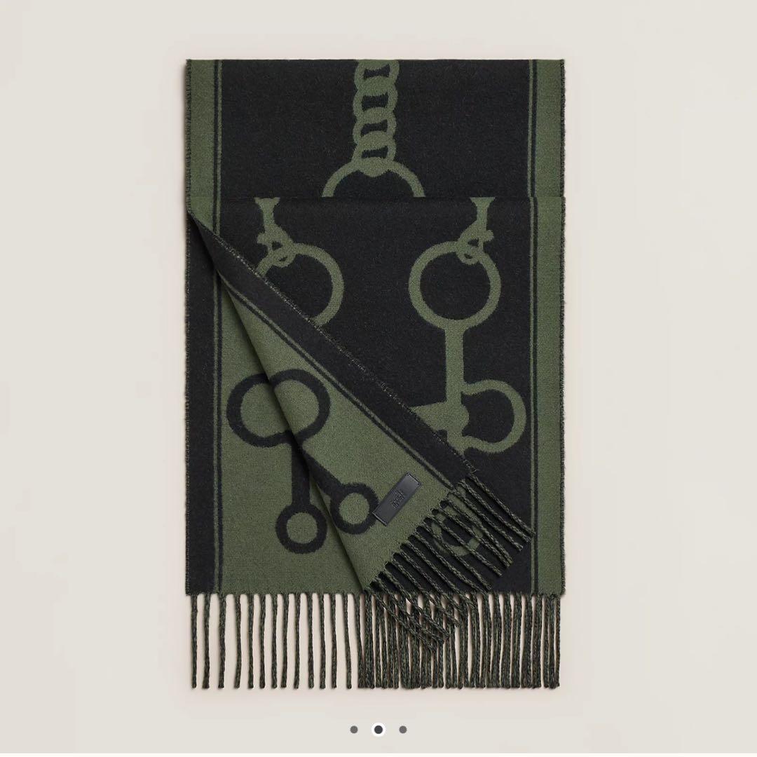 HERMES マフラー モール