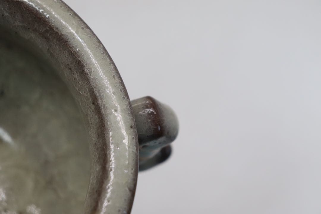 中国　磁貫青磁　香炉　送料込み250225