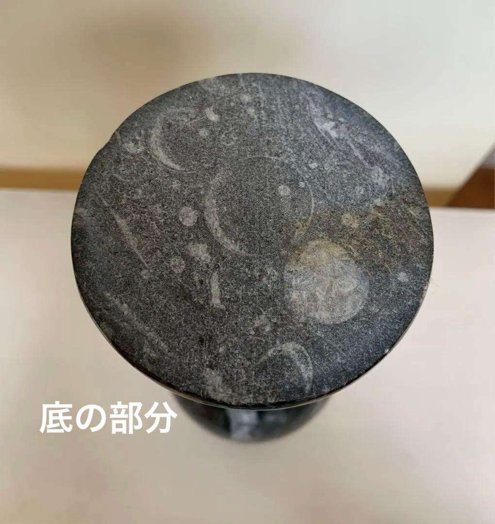 化石入り天然石　 置物