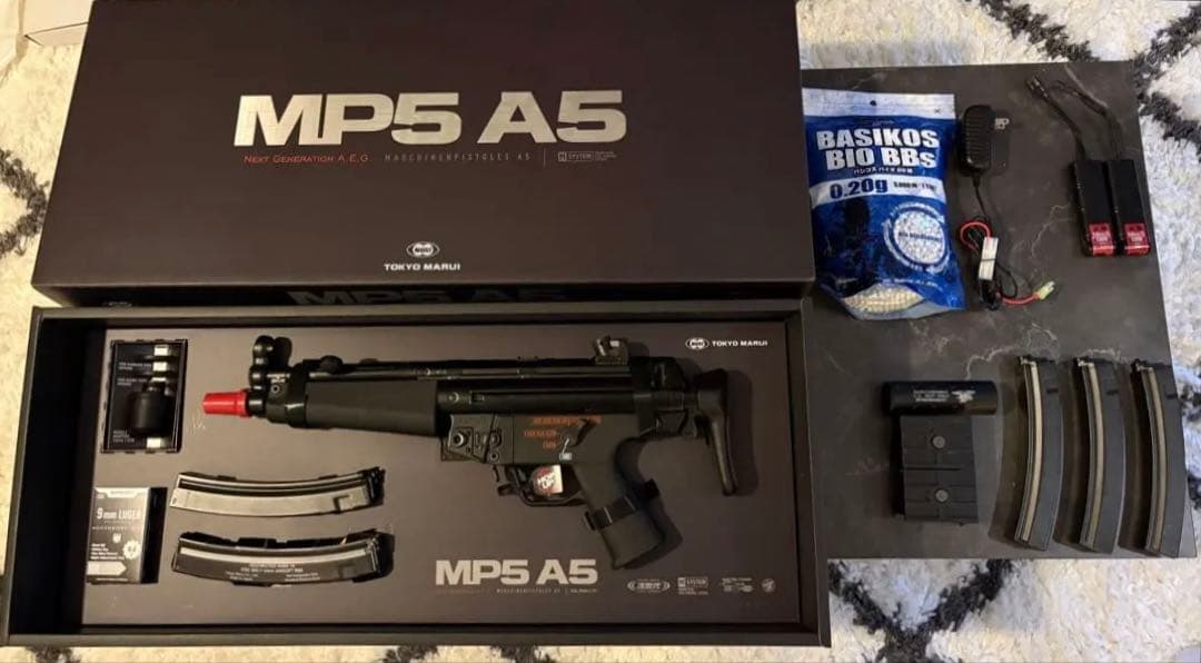 【タカ】東京マルイ MP5 A5 次世代電動ガン+α