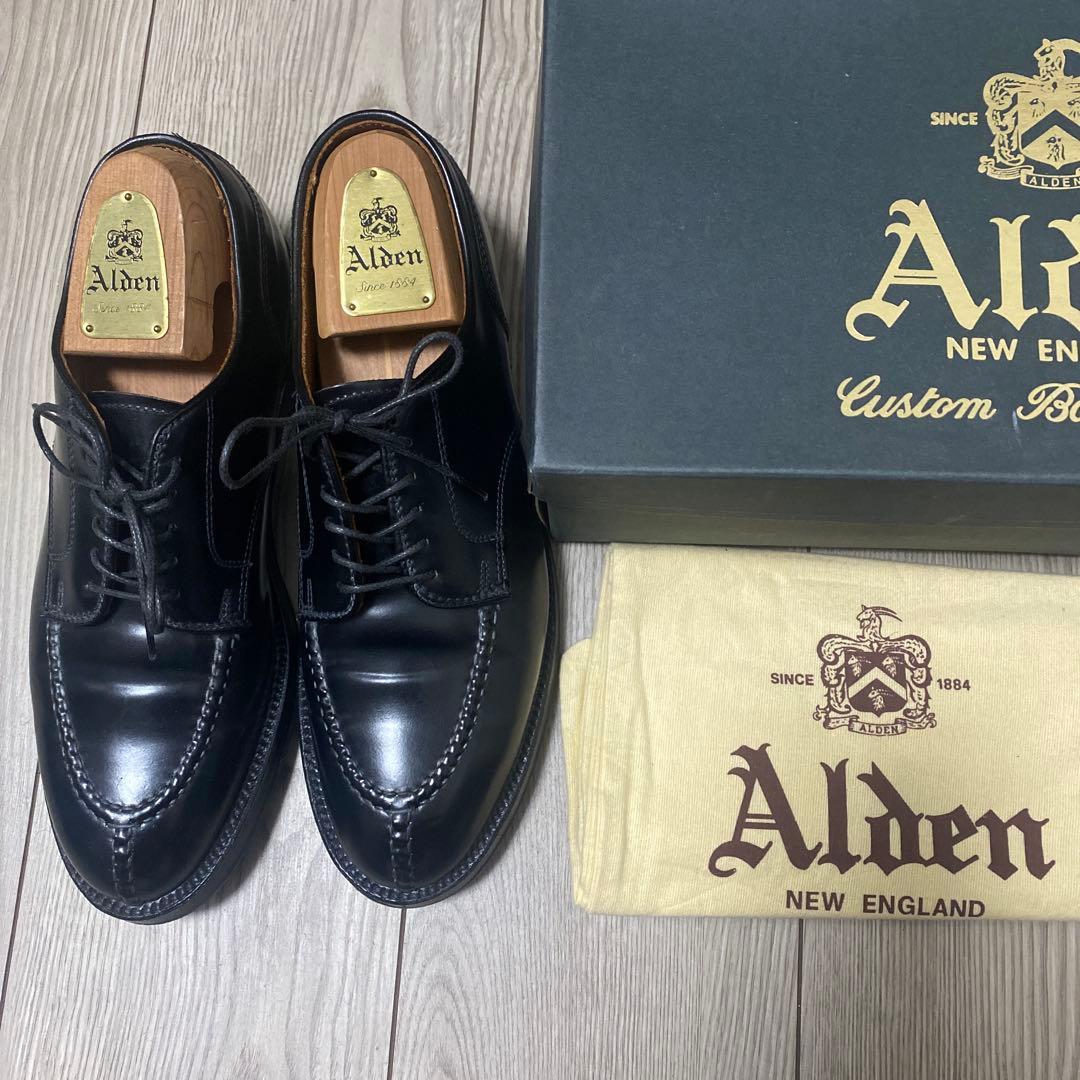 Alden ブラック コードバン　2211 7D
