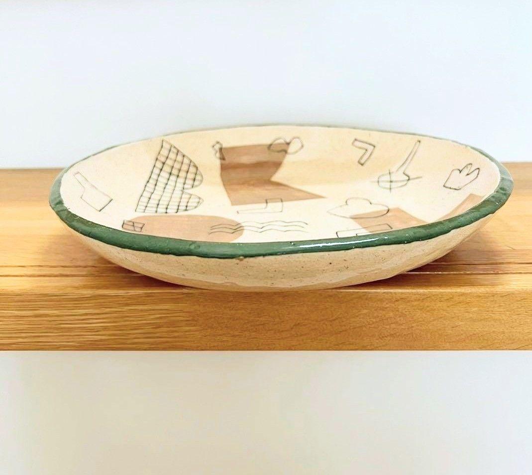 【美品】kimhono 金憲鎬 キムホノ 陶芸家 大皿 平皿