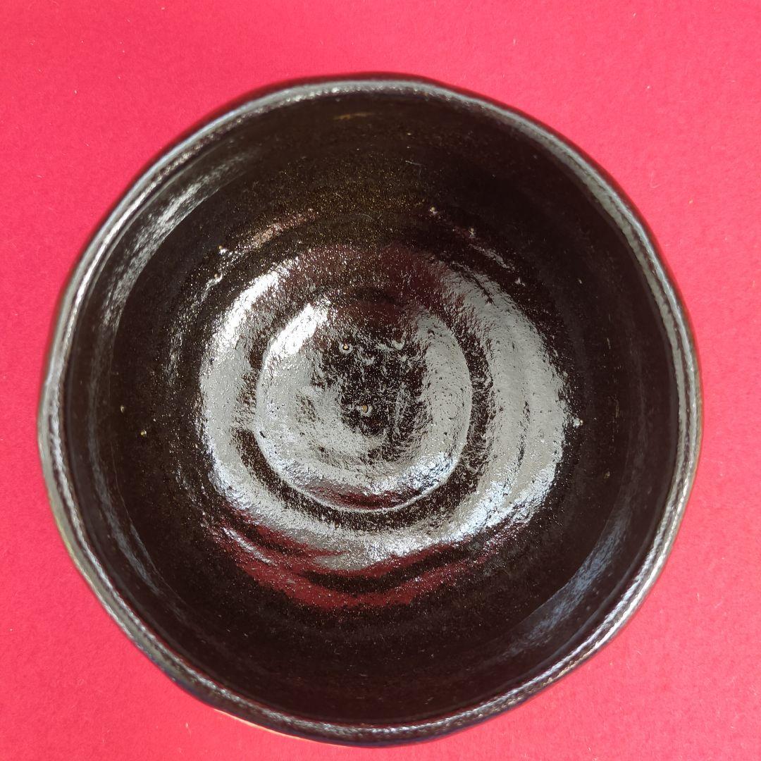 黒楽茶碗　桂窯　御所車　【新品未使用箱付き】