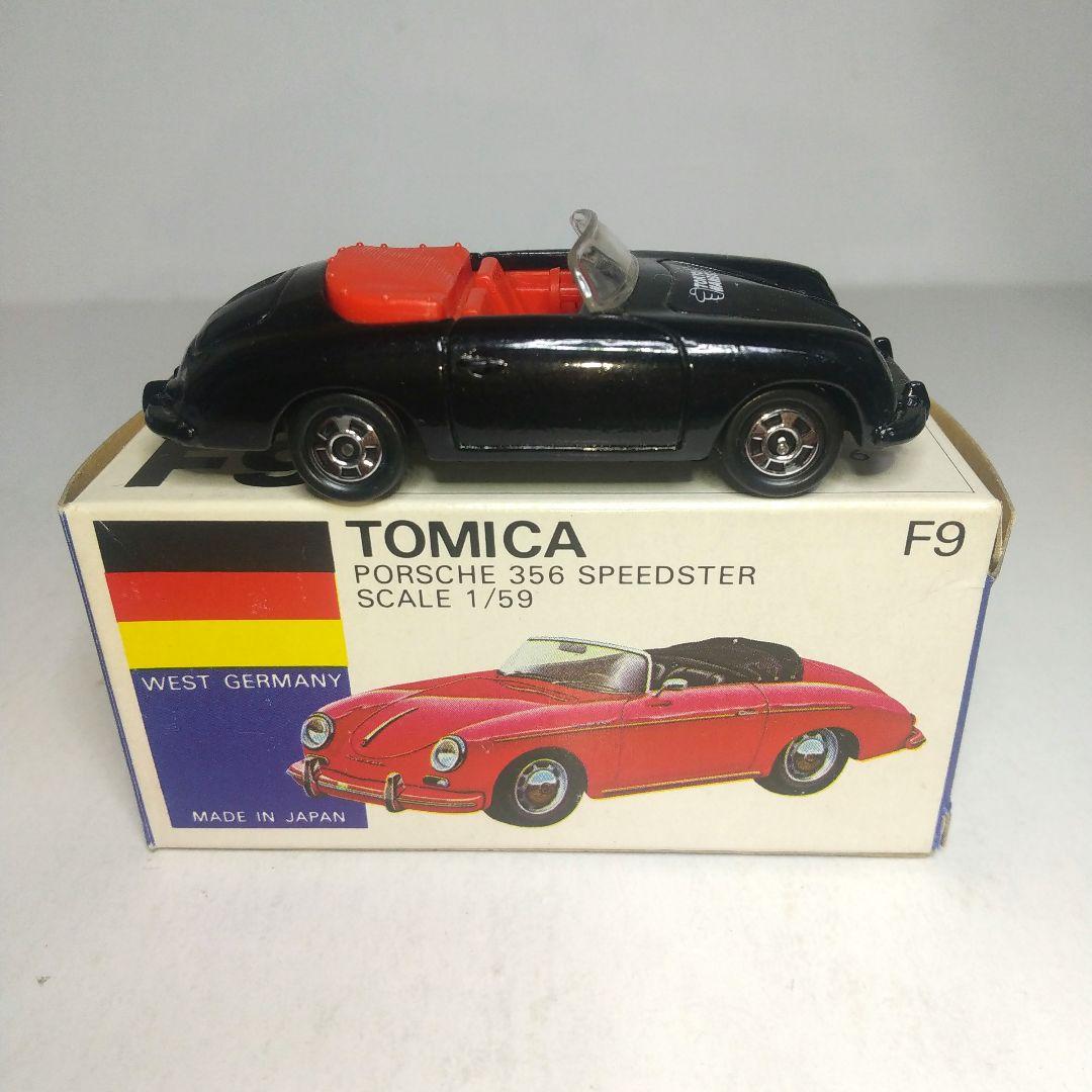 (3843)トミカ 青箱 日本製 ポルシェ 356 スピードスター 東急ハンズ