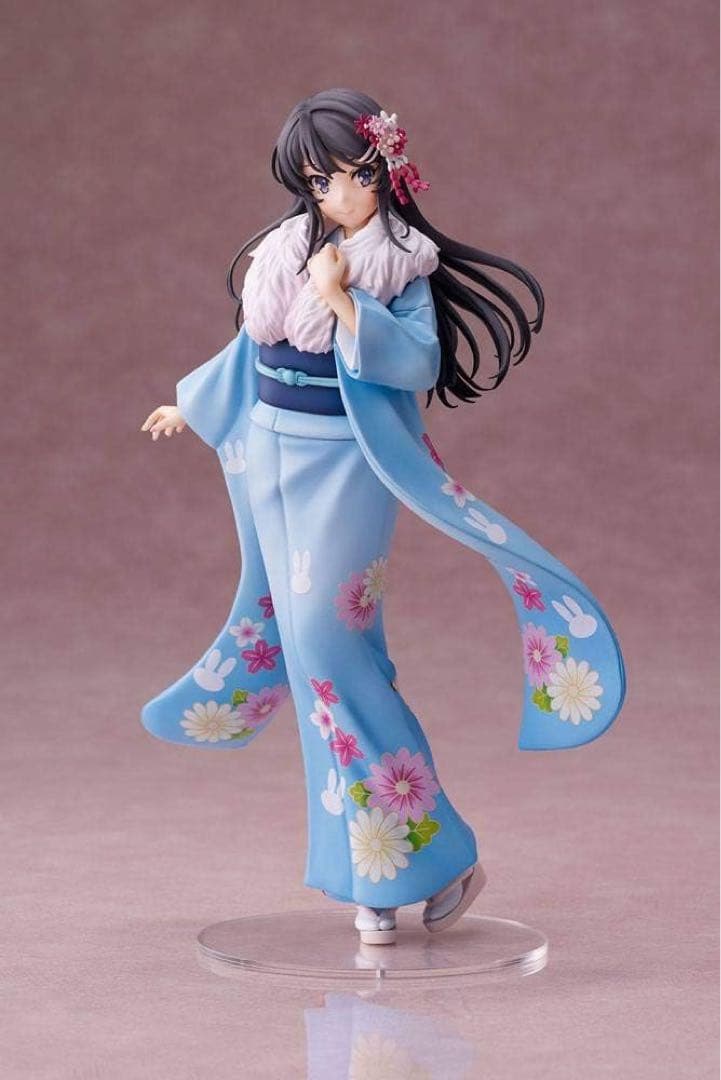 桜島麻衣 晴着ver. 1/7スケールフィギュア 特典アクリルスタンド付