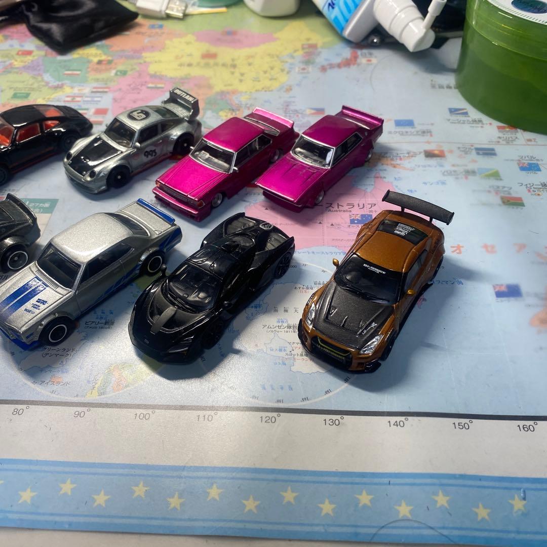ミニカー 10台セット MINIGT ホットウィール　グラチャン