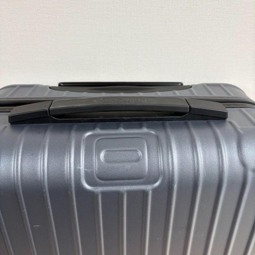 美品　RIMOWA SALSA 32L キャリーケース　4輪　マットグレー　機内