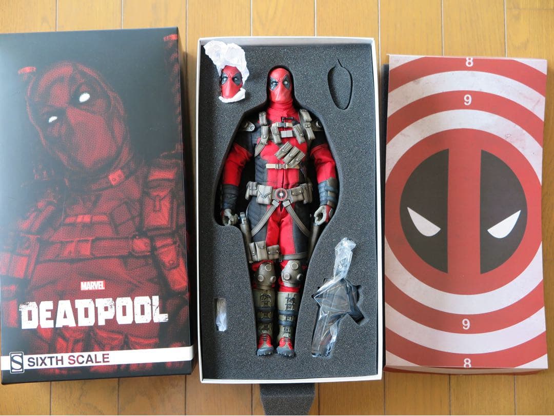 ホットトイズ サイドショウ デッドプール 1/6 フィギュア マーベル