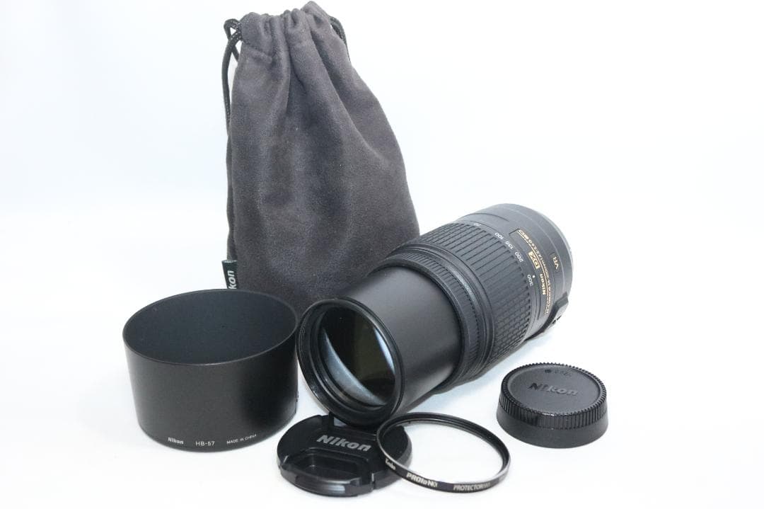 美品⭐スポーツ・野鳥⭐️Nikon 55-300㎜ 超望遠レンズ⭐手振れ補正