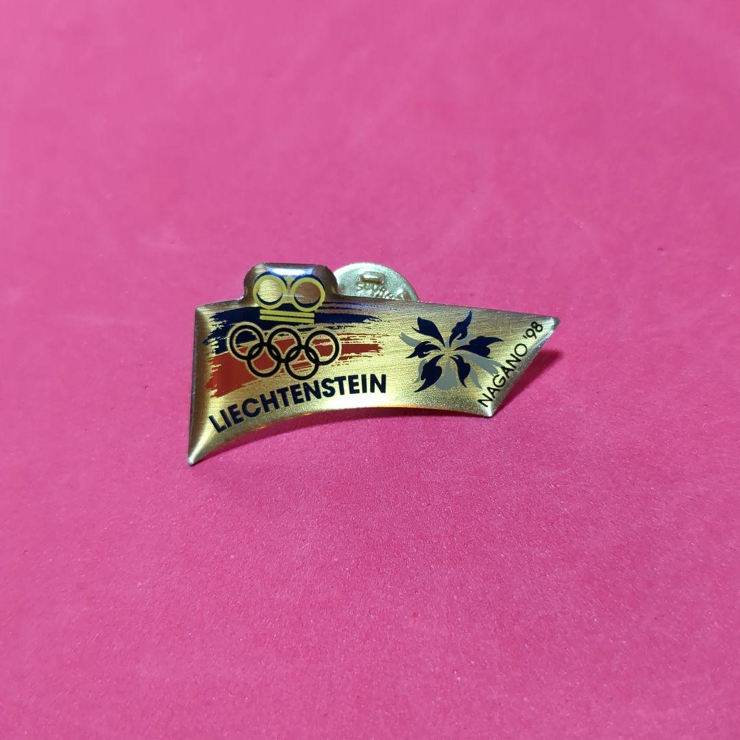 長野オリンピック　リヒテンシュタインNOCピンバッジ
