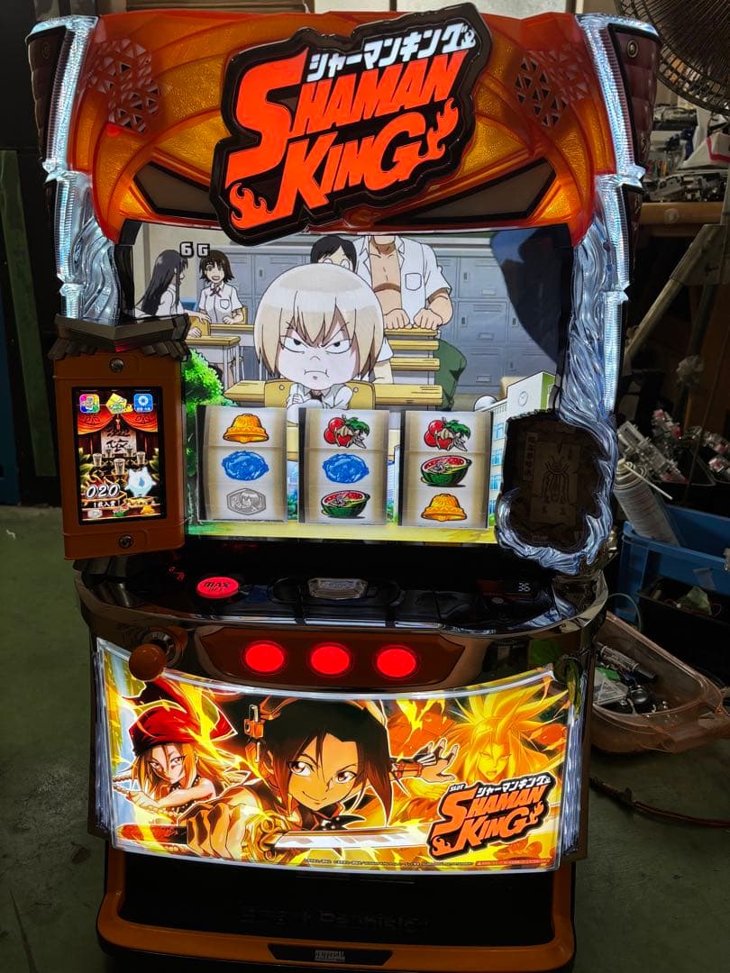 実機 税込 エレコ Ｌ／ＳＨＡＭＡＮＫＩＮＧ／ＳＳ（スマスロ シャーマンキング）