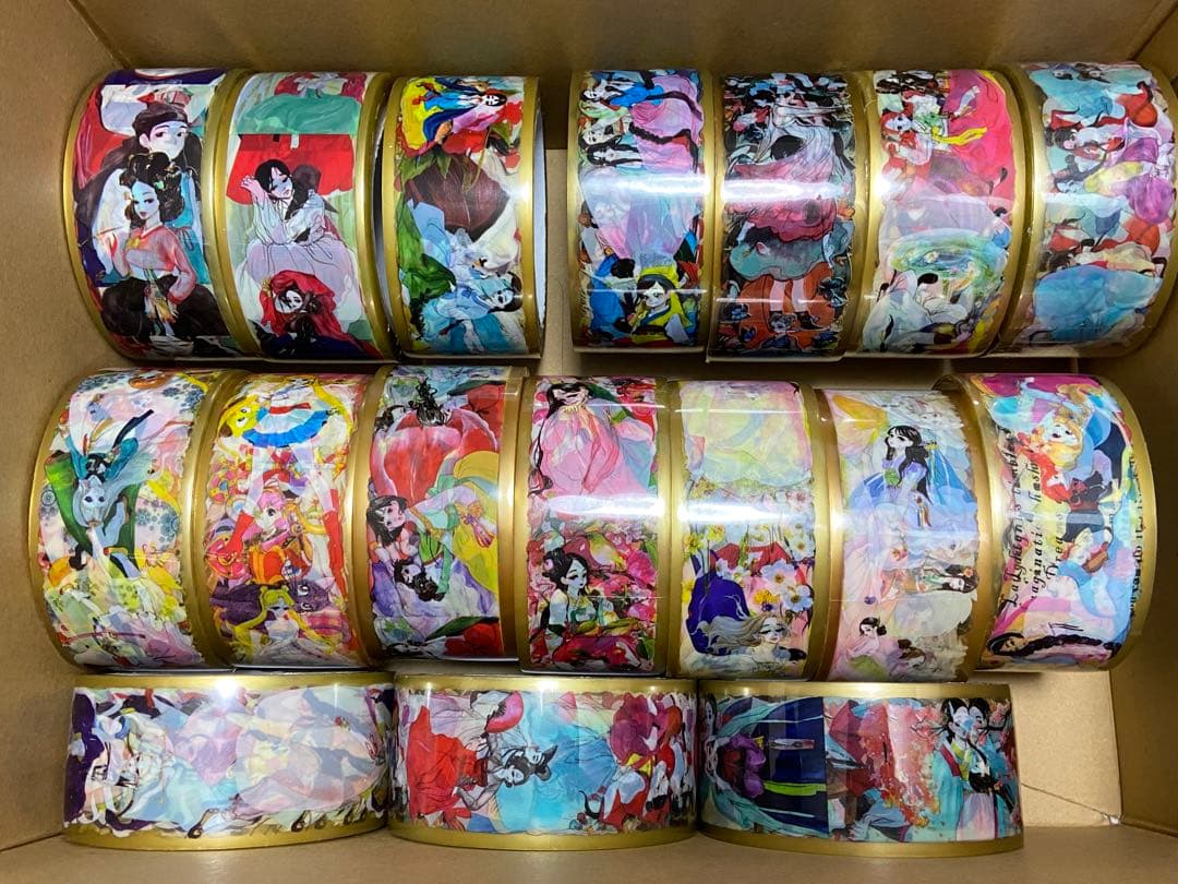 【レア】海外作家　人物ステッカー　oppテープ 紙もの　まとめ売り　オマケつき