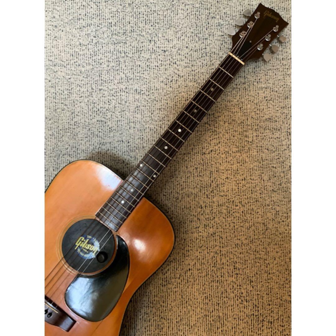 ビンテージ1970年Gibson J-50 Deluxe アコースティックギター