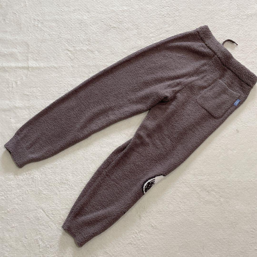 ジェラートピケ　スヌーピー　ベビモコジャガードプルオーバー&ロングパンツセット