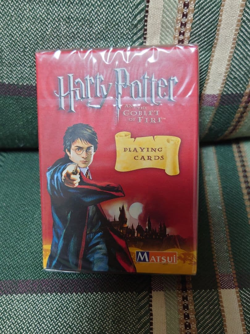 未開封ハリー・ポッター ゴブレット・オブ・ファイア トランプ