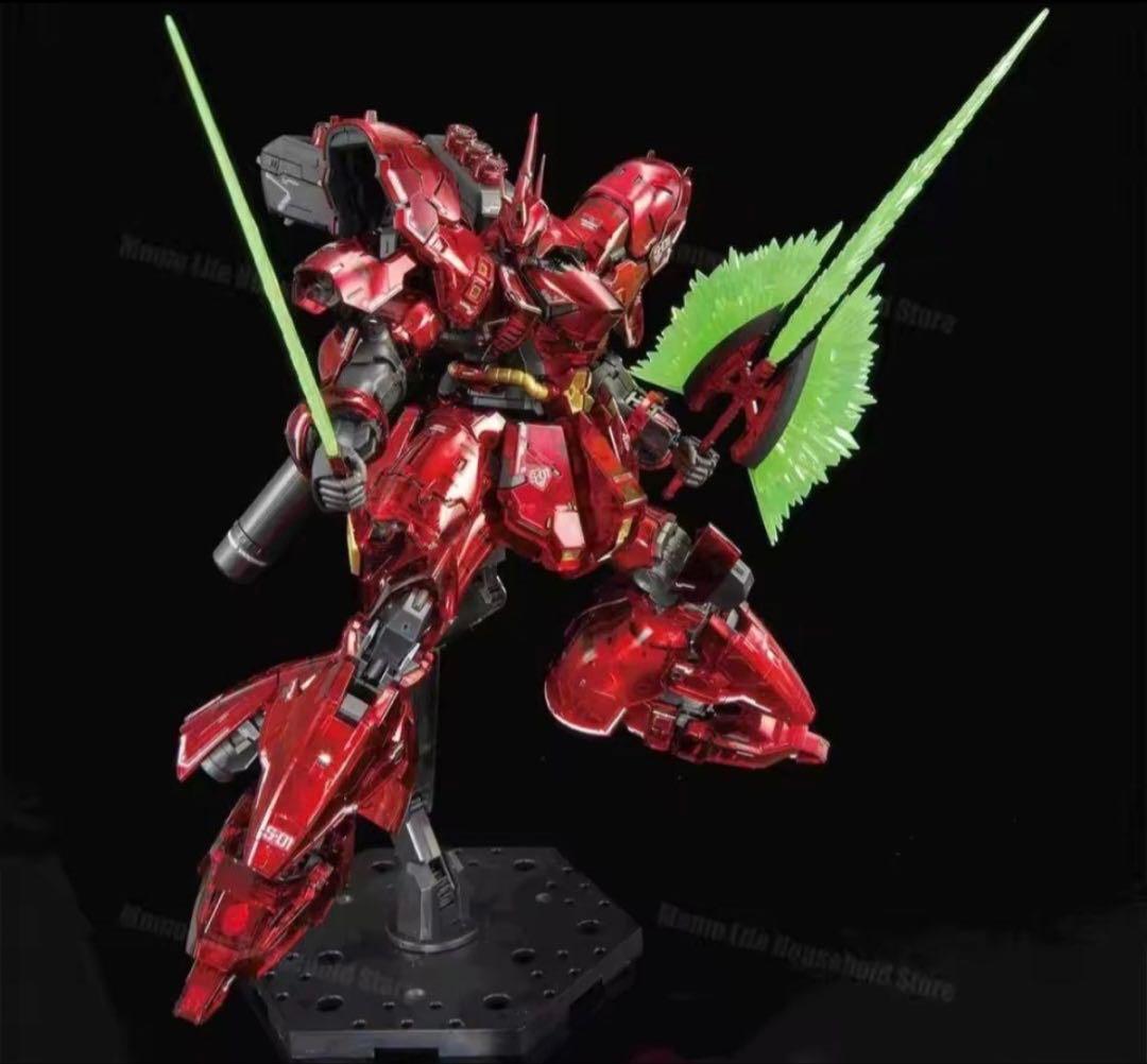 RG 1/144 サザビー　メカニカルコアメッキ　海外プラモデル