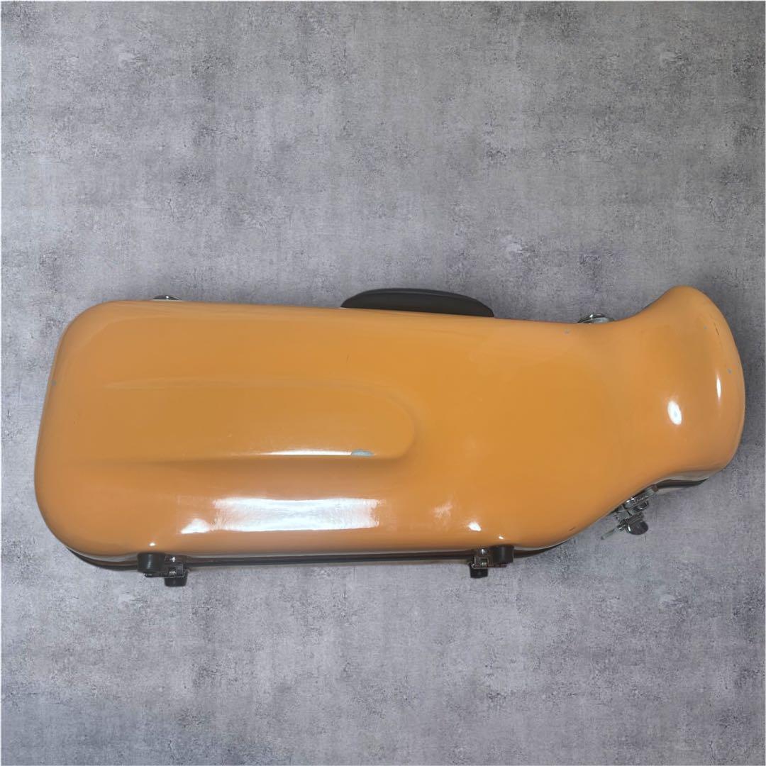 美品　C.C シャイニーケース　オレンジ　トランペット