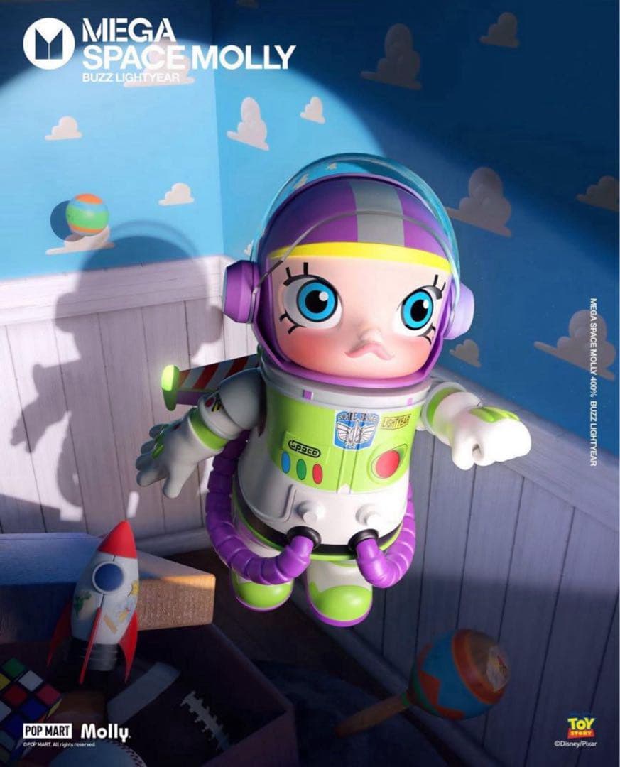 その他 MEGA SPACE MOLLY 400% Buzz Lightyear
