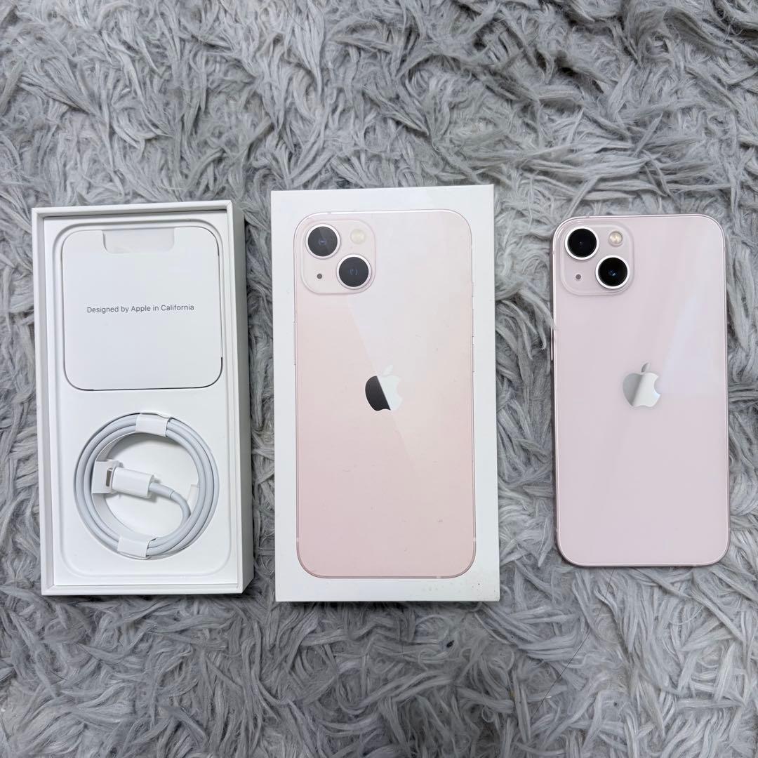【外箱付き】Apple iPhone 13 ピンク 128GB
