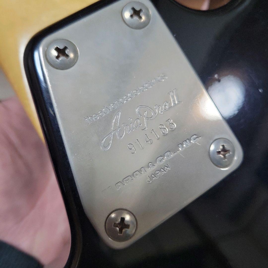 マツモク期 Aria Pro II VIPERシリーズ エレキベース ブラック