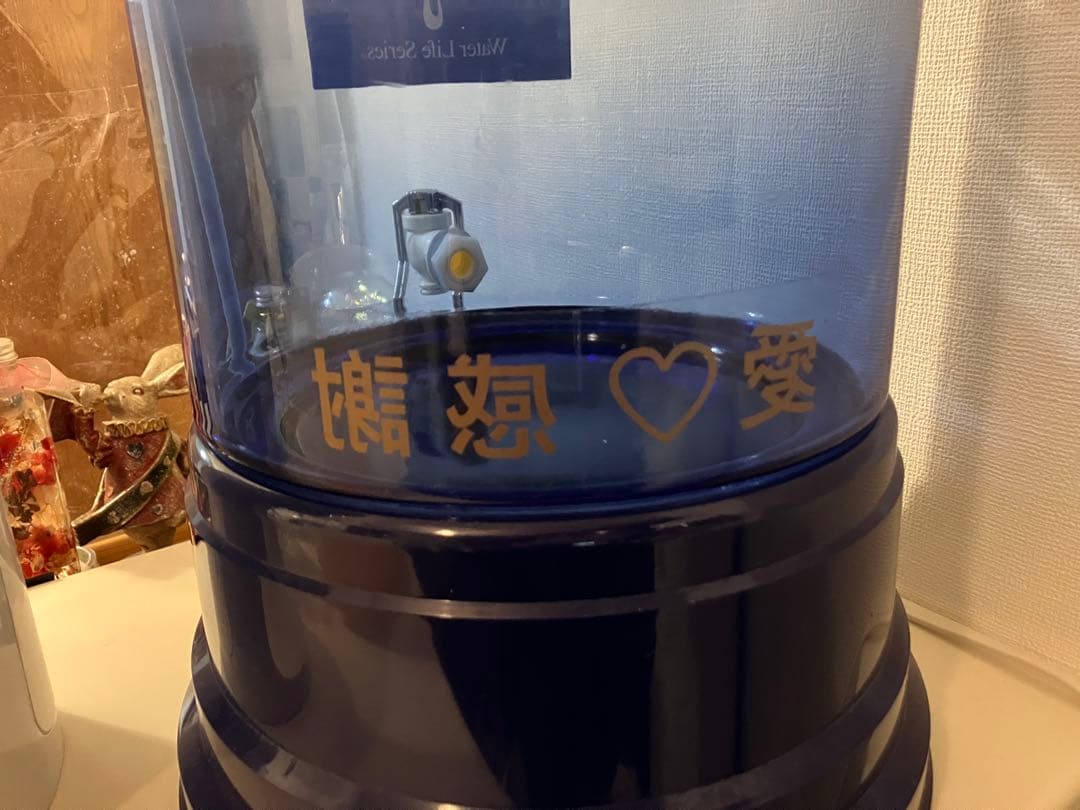 さやか✩.*˚さん専用ecoウォーター ガラスサーバー、送料無料 水琴窟音が素敵