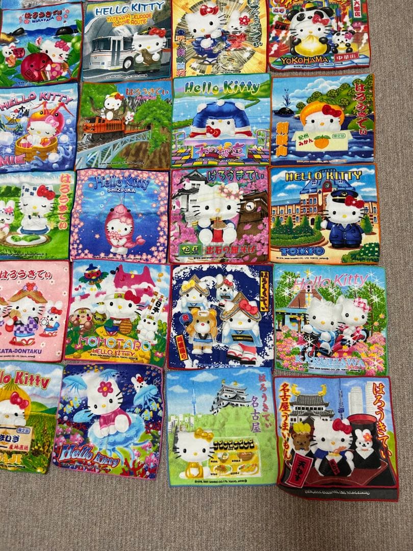 Hello Kitty キティ　ご当地ハンカチ　ハンカチ