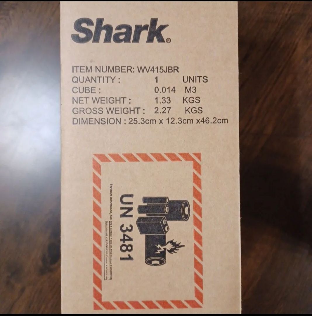 Shark EVOPOWER EX 充電式ハンディクリーナー WV415JBR