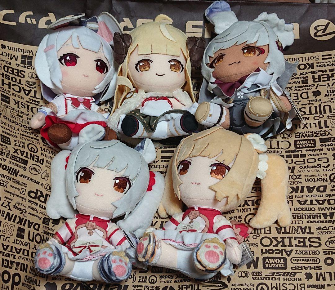 グラブル 十二神将 ぬいぐるみ ビカラ シンダラ アニラ マコラ 計5種