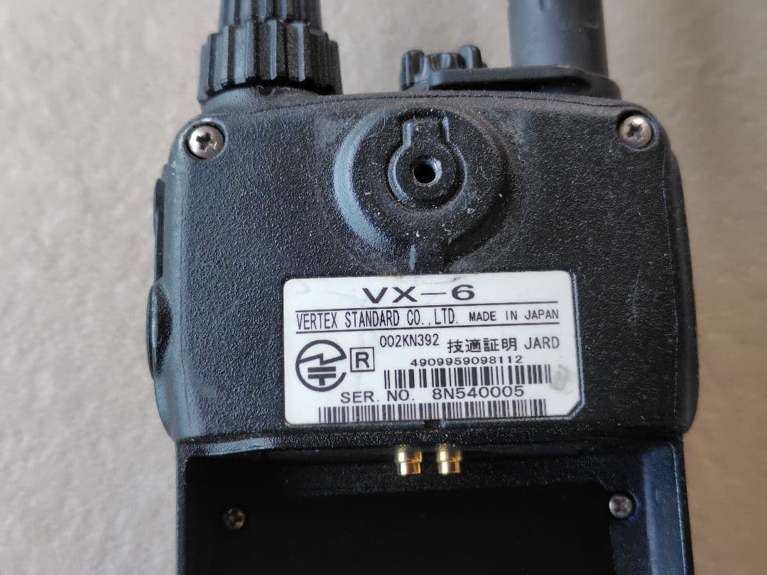 VX-6 STANDARD アマチュア無線機