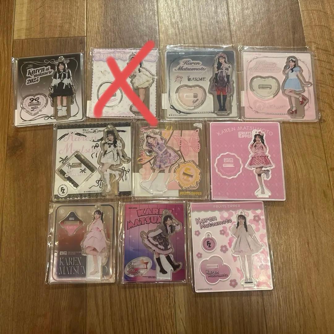 FRUITS ZIPPER 松本かれん アクスタ