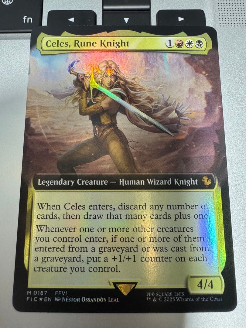 MTG ルーンナイト、セリス 拡張アート Foil 英語