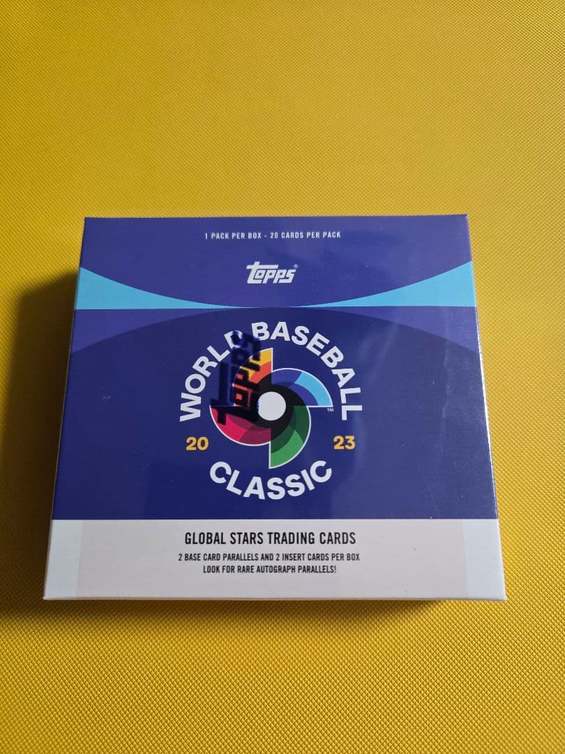 マ*サ様 【未開封BOX】Topps 2023 WBC GLOBAL STARS