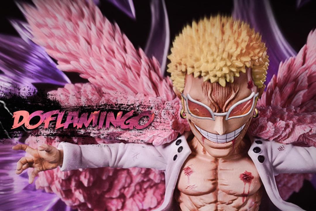 ワンピース ドフラミンゴ ワーコレ フィギュア 塗装済み完成品 ガレージキット