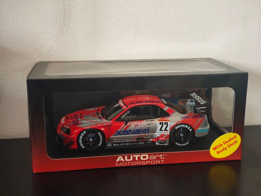 オートアート　スカイラインGTR　JGTC　2002