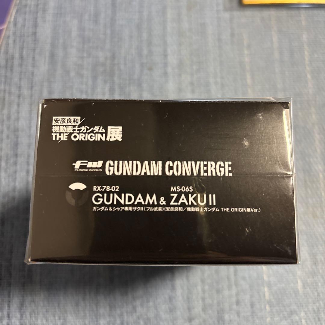 ガンダムコンバージ 安彦 良和 機動戦士ガンダムTHE ORIGIN展 特典