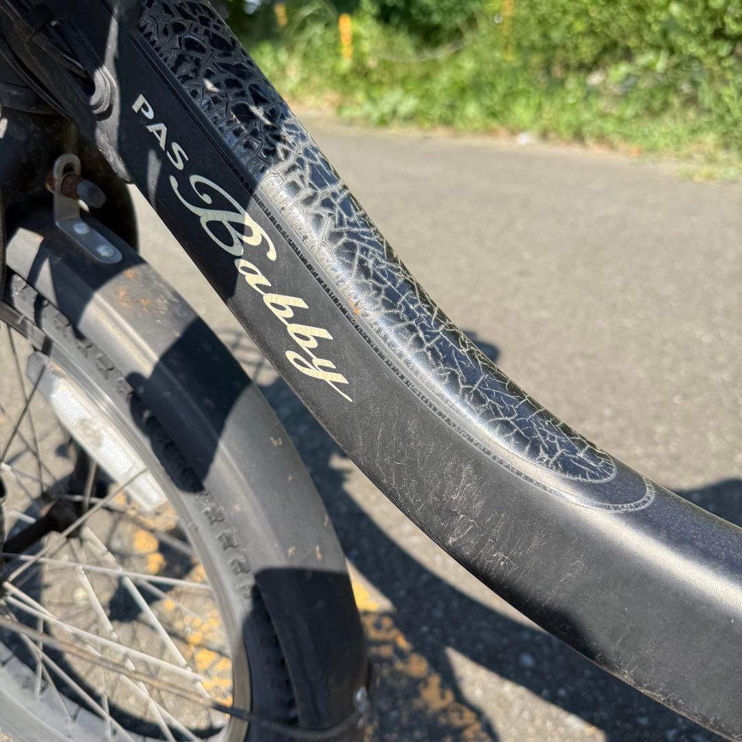 大容量12.3Ah！✨　電動自転車 YAMAHA PAS Babby ブラック
