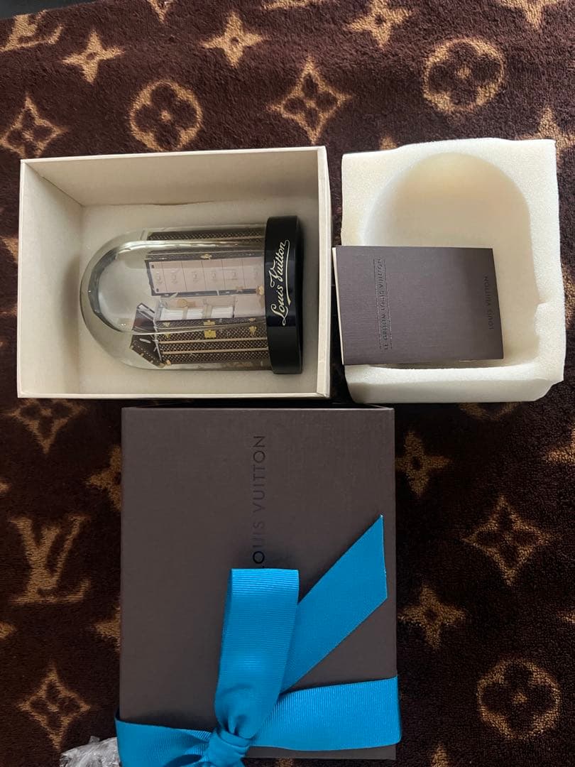 Louis Vuitton スノードーム ミニチュアキャビネット