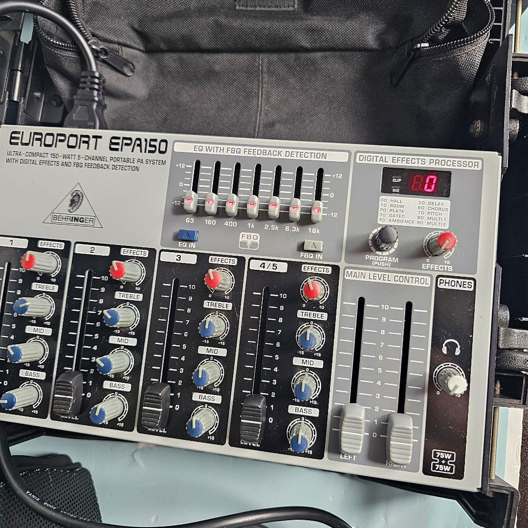 配信機器・PA機器・レコーディング機器 EUROPORT EPA150