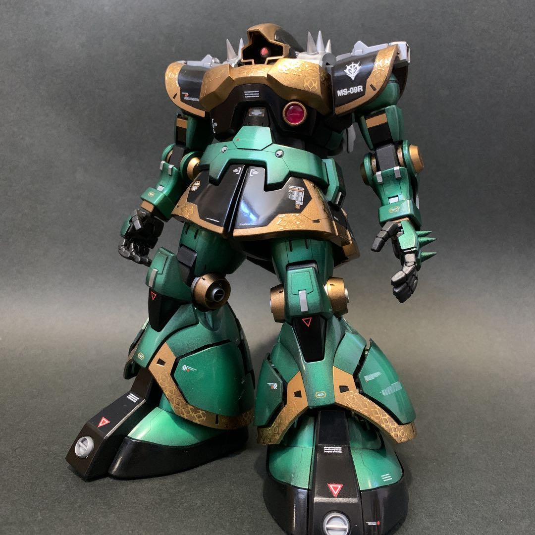 プレバン 限定　MG ドズル・ザビ専用リック・ドム　改修完成品　キャンディ塗装