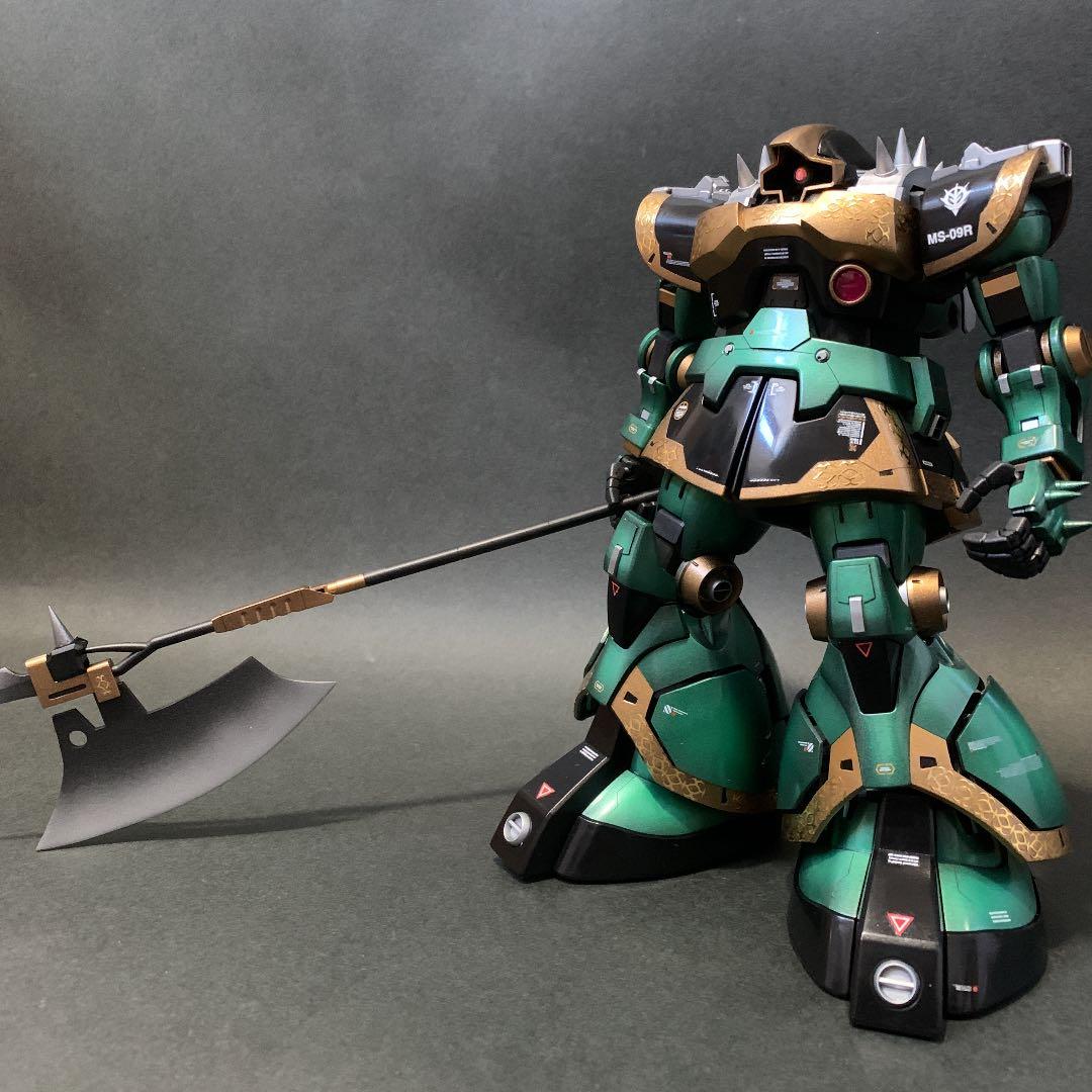 プレバン 限定　MG ドズル・ザビ専用リック・ドム　改修完成品　キャンディ塗装