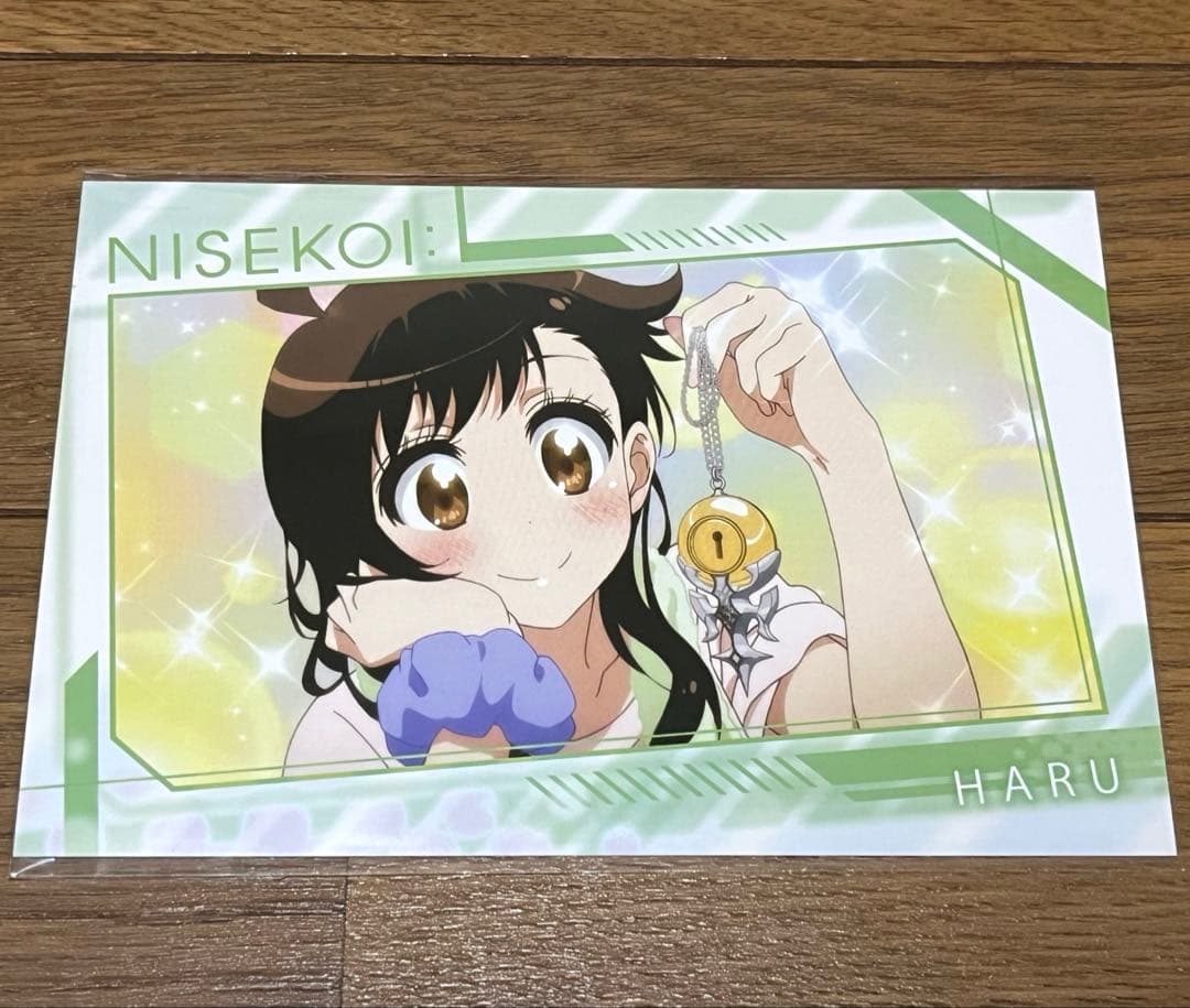 ニセコイ ポストカード 沖縄 ジャンプ展 イベント限定