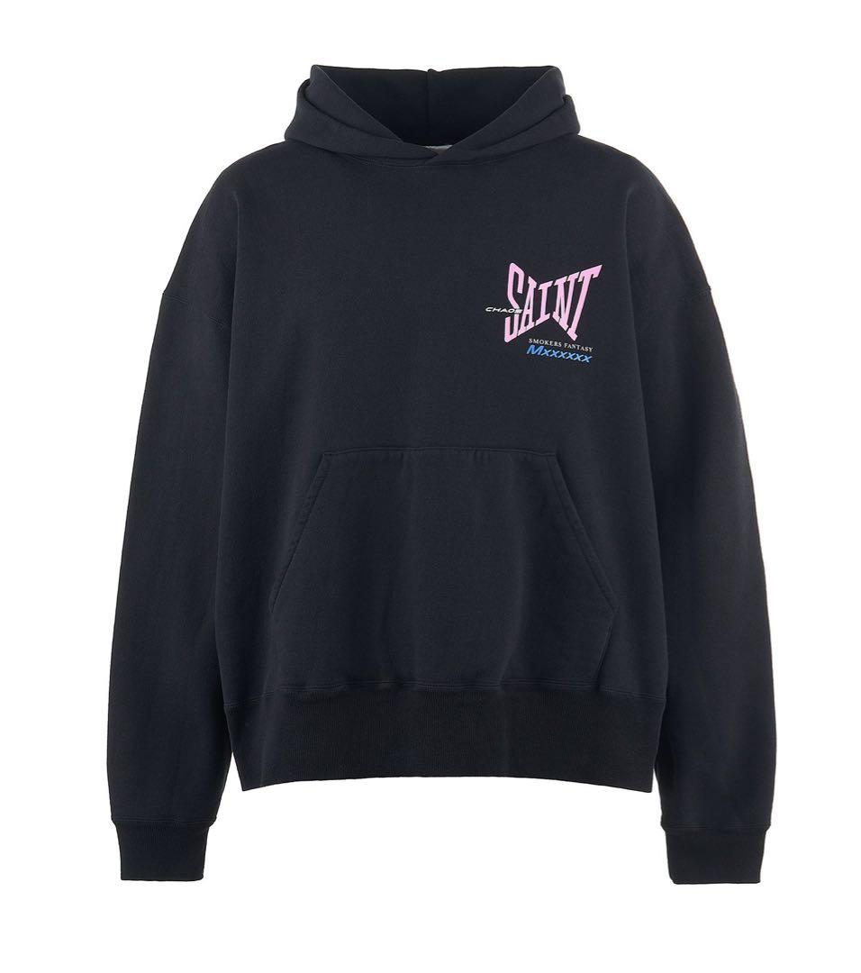 トップス SAINT MICHAEL HOODIE RIBON SAINT M