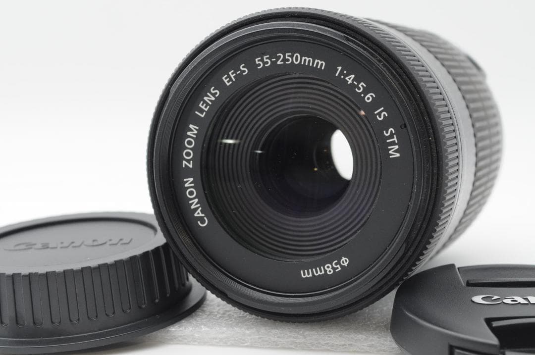 ★新品級①★ Canon EF-S 55-250mm f4-5.6 IS STM