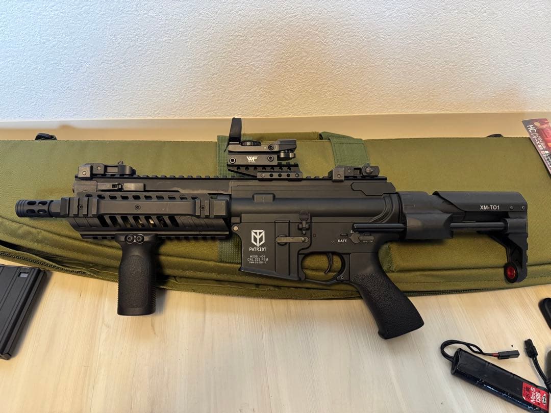 l*e様 東京マルイ m4 パトリオット HC ケース付き ※ジャンク扱い