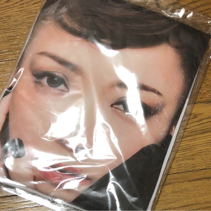 安室奈美恵 顔プリント レアTシャツ 希少！