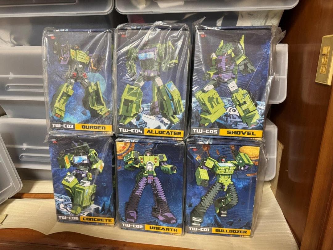 TOYWORLD TW-C01～6 Constructor フールセット 未開封