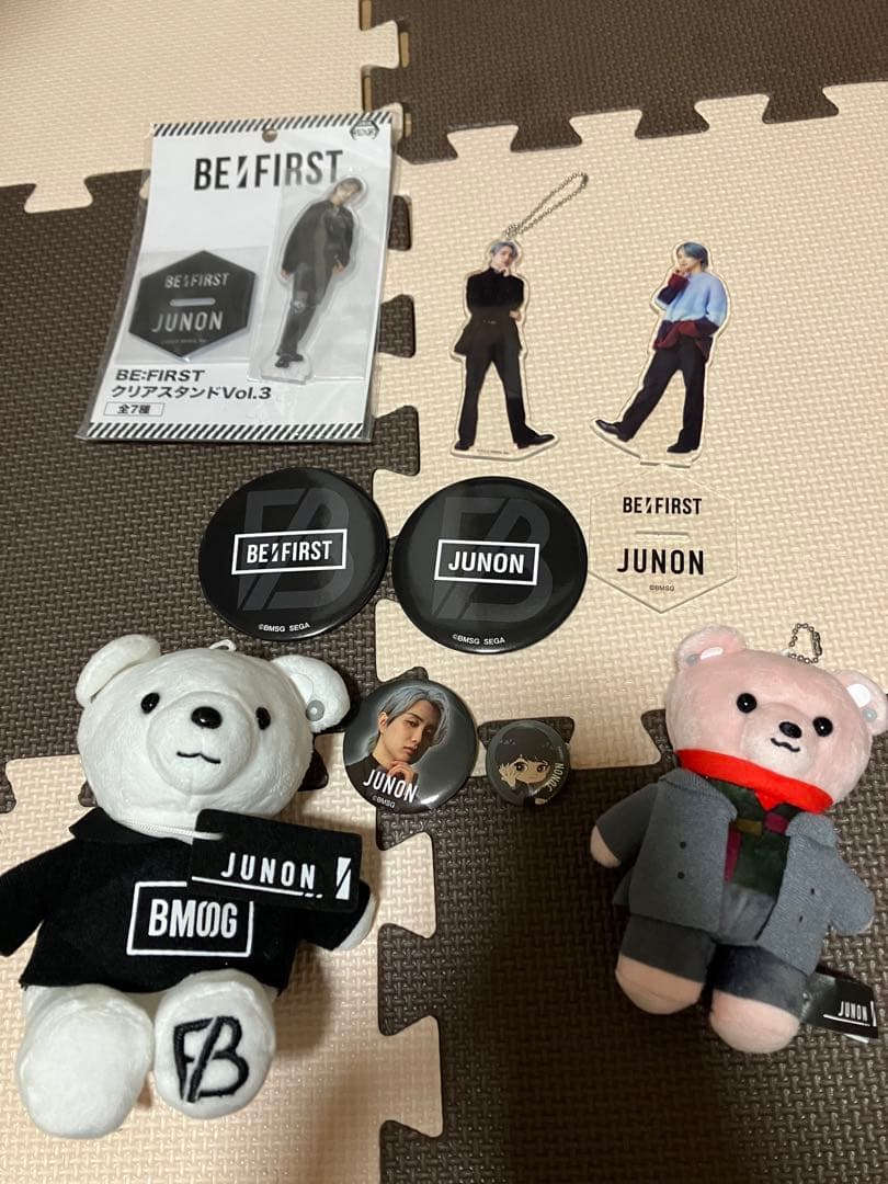 BE:FIRST JUNON ジュノン くま アクスタ 缶バッジ まとめ売り