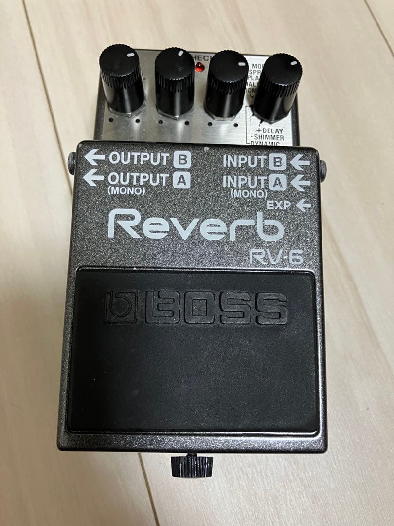 最終値下げ　BOSS RV-6 リバーブエフェクター　動作品　一部欠品